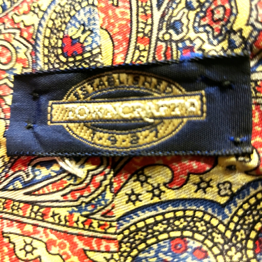 Town Craft 100%Silk Men's Tie